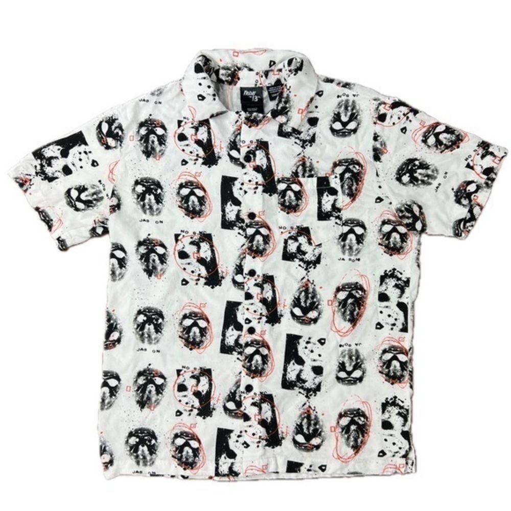 Friday the 13th JASON Button Up Tee